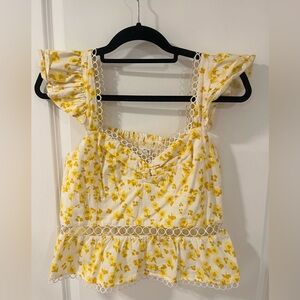Rahi Yellow Top